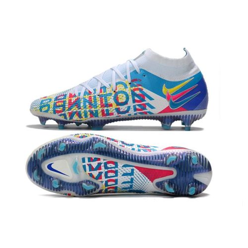 fodboldstøvler Nike Phantom Generative Texture Elite DF FG 3D - Blå Pink Gul_3.jpg